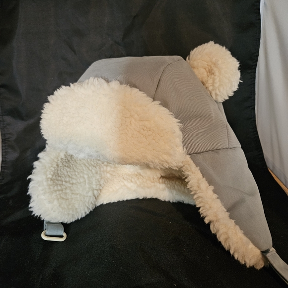 The Cub Hat 7AM Enfant Blue Gray  12 To 18 Months Winter Snow Hat - Picture 2 of 4